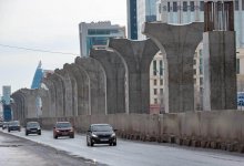 Движение перекроют на объездной дороге в Астане из-за работ на LRT