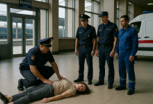 Женщина рухнула без сознания на вокзале в Костанае