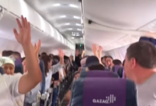 Самолет из Костаная не смог сесть в Туркестане (ВИДЕО)