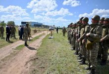 Депутаты партии AMANAT ознакомились с организацией деятельности бригады территориальной обороны в Астане