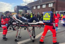 Женщина с ножом ранила 12 человек на вокзале в Гамбурге