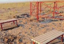 Мемориал появился на месте падения азербайджанского самолета в Актау