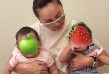 Баян Алагузова показала своих малышек