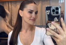 Фахрие Эвджен показала, как выглядеть стильно даже в автомобиле