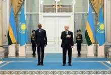 Президента Руанды встретили в Акорде