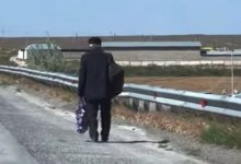 Пенсионер шел 10 часов из Шымкента в Караганду
