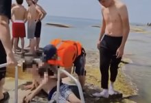 Подросток едва не утонул в Актау (ВИДЕО)