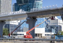 На линии ЛРТ в Астане уложено 50% рельсового пути