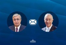 Токаев поздравил президента Португалии с национальным праздником