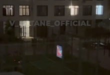 Уличный кинотеатр организовали во дворе ЖК в Астане