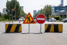 Участок проспекта закрыли на ремонт в Астане