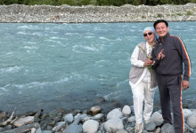 Каракат Абильдина и Кадырали Болманов восхищены красотами Катон-Карагая (ВИДЕО)