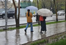 Алматинцы готовятся к обильным осадкам