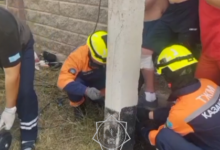 Астанчанин пробил ногу арматурой при установке видеокамеры