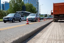 Участок улицы перекрыли на ремонт в Астане