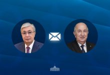 Токаев поздравил президента Алжира с Днем независимости