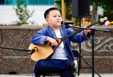 Жители Астаны собрались на Dombyra Party