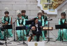 В Алматы открылась выставка ко Дню домбры