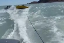 Гидроскутер сбил людей на Балхаше (ВИДЕО)