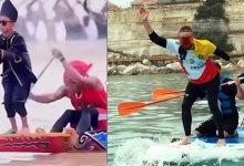 Индонезийский тренд повторили в Актау (ВИДЕО)