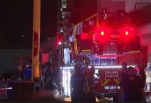 Небоскреб загорелся в Турции, есть погибшие