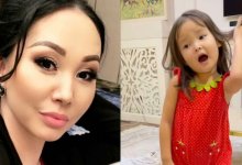 Каракат Абильдина показала архивное видео с дочкой