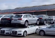 Сотни новых автомобилей утилизируют в Германии