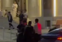 Массовую драку сняли на видео в Астане