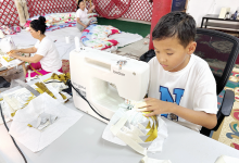 Құрақ көрпе руками 12-летнего Султана