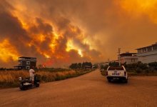 Турция в огне – пламя вплотную подошло к Анталье