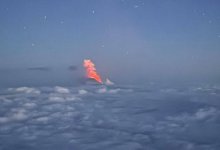 Началось извержение самого высокого и активного вулкана Евразии