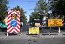 Алматинцев предупредили о перекрытии движения на одной из улиц