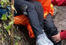 Женщину с переломом ноги эвакуировали с гор Алматы