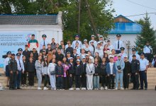 Слет юных инспекторов движения посвятили памяти Халық қаһарманы Газиза Байтасова в ВКО