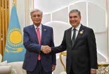 Токаев встретился с Гурбангулы Бердымухамедовым
