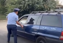 Подросток пытался сбить полицейского в Шымкенте