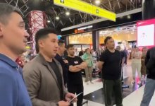 Казахстанцы удивили посетителей аэропорта Шереметьево (ВИДЕО)
