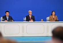 Токаев принимает участие в республиканской Августовской конференции учителей