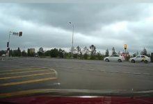 Водитель пытался инсценировать ДТП в Астане (ВИДЕО)