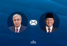 Токаев направил телеграмму президенту Индонезии