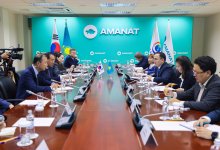 Дәулет Кәрібек встретился с делегацией Союза парламентариев Международной конференции азиатских политических партий