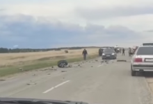 Жесткое ДТП под Степногорском: есть пострадавшие (ВИДЕО)