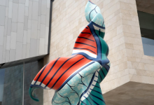 “Скульптура ветра” художника из Лондона появилась в Алматы