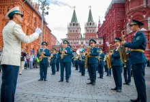 Музыканты Вооруженных сил Казахстана вызвали фурор в Москве