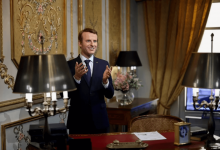 Президент Франции написал пост на казахском языке