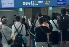 Kaзахстанцы застряли в Сеуле: рейс Air Astana отменили