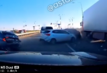 Массовое ДТП произошло близ Астаны