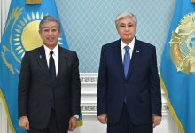 Токаев принял главу МИД Японии
