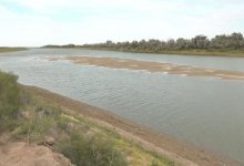 Цвет реки Жайык обеспокоил жителей Атырау (ВИДЕО)