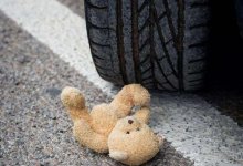 Ребенка сбил Lexus в Павлодаре (ВИДЕО)